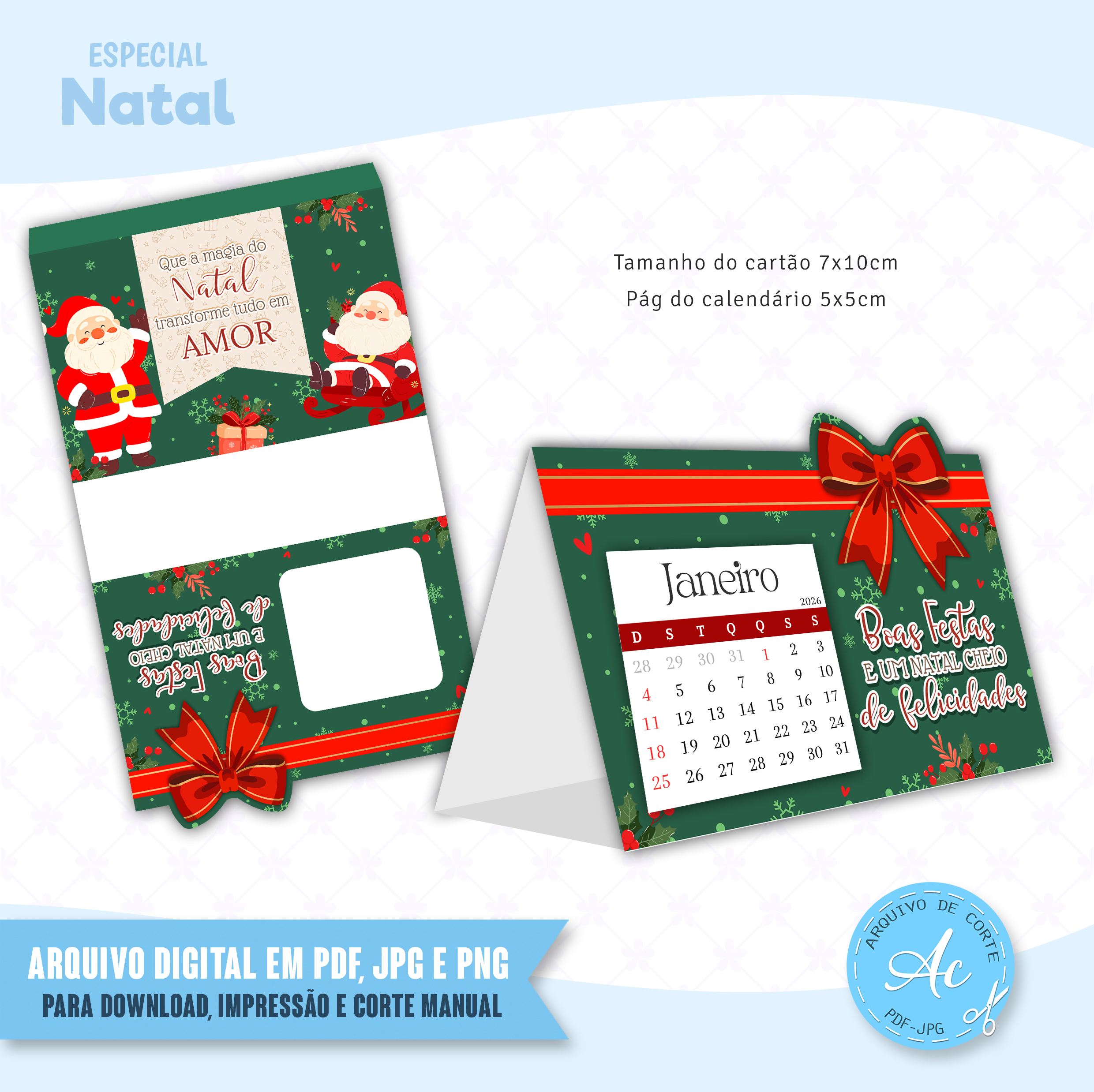 Arquivo Calendário de mesa Natal #1