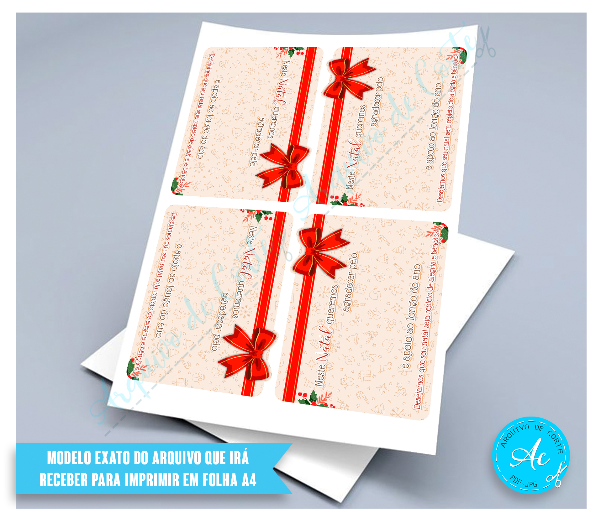 Arquivo Cartão para Prestígio Natal #2 - Imagem 2