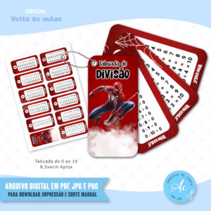 Arquivo Tabuada Homem aranha Divisão #1