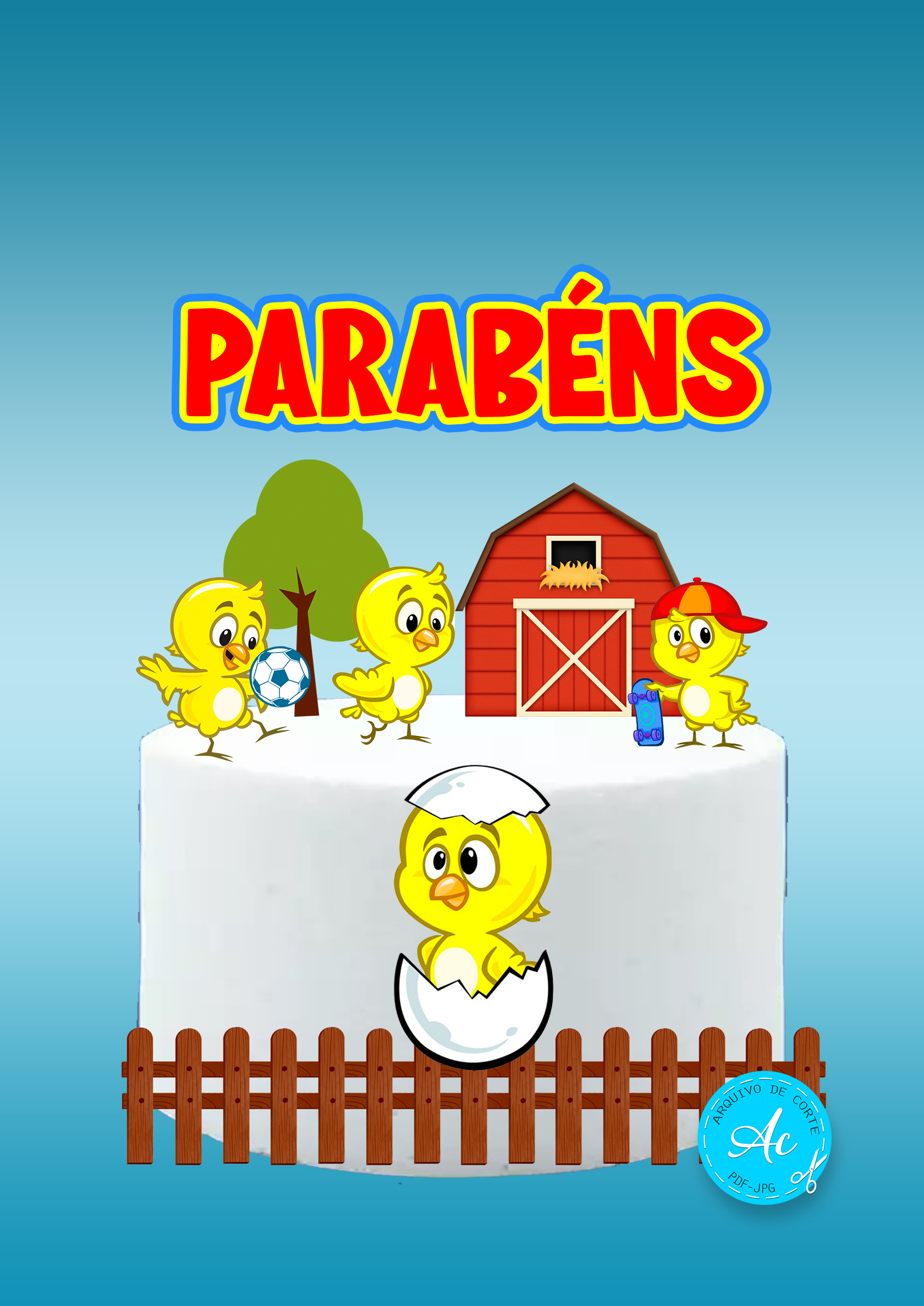 Arquivo Topo Pintinho amarelinho #1