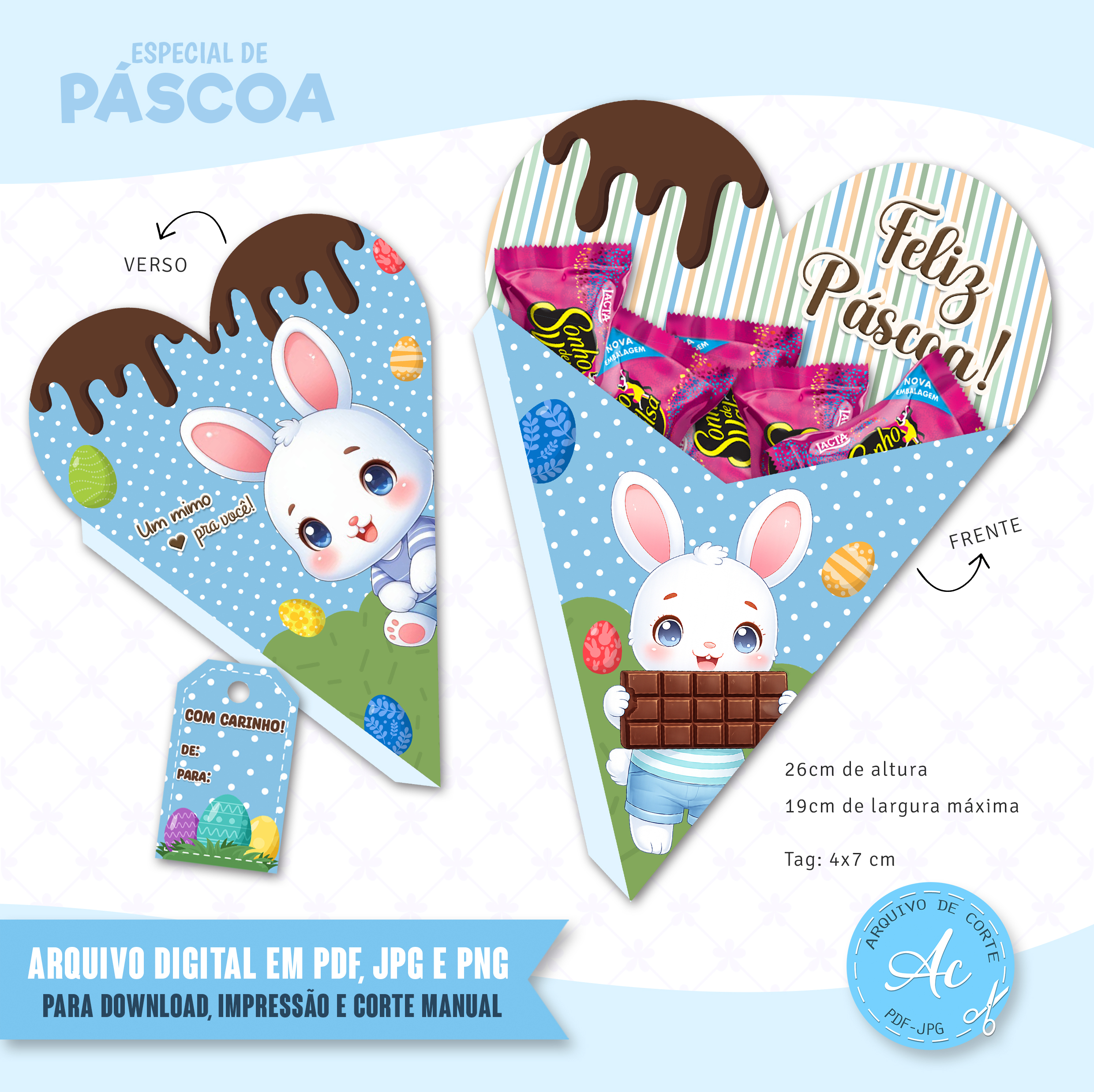 Arquivo Buquê de coração Páscoa #2