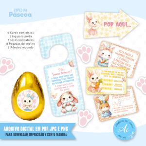 Arquivo Caça aos ovos Coelhos Fofinhos #1