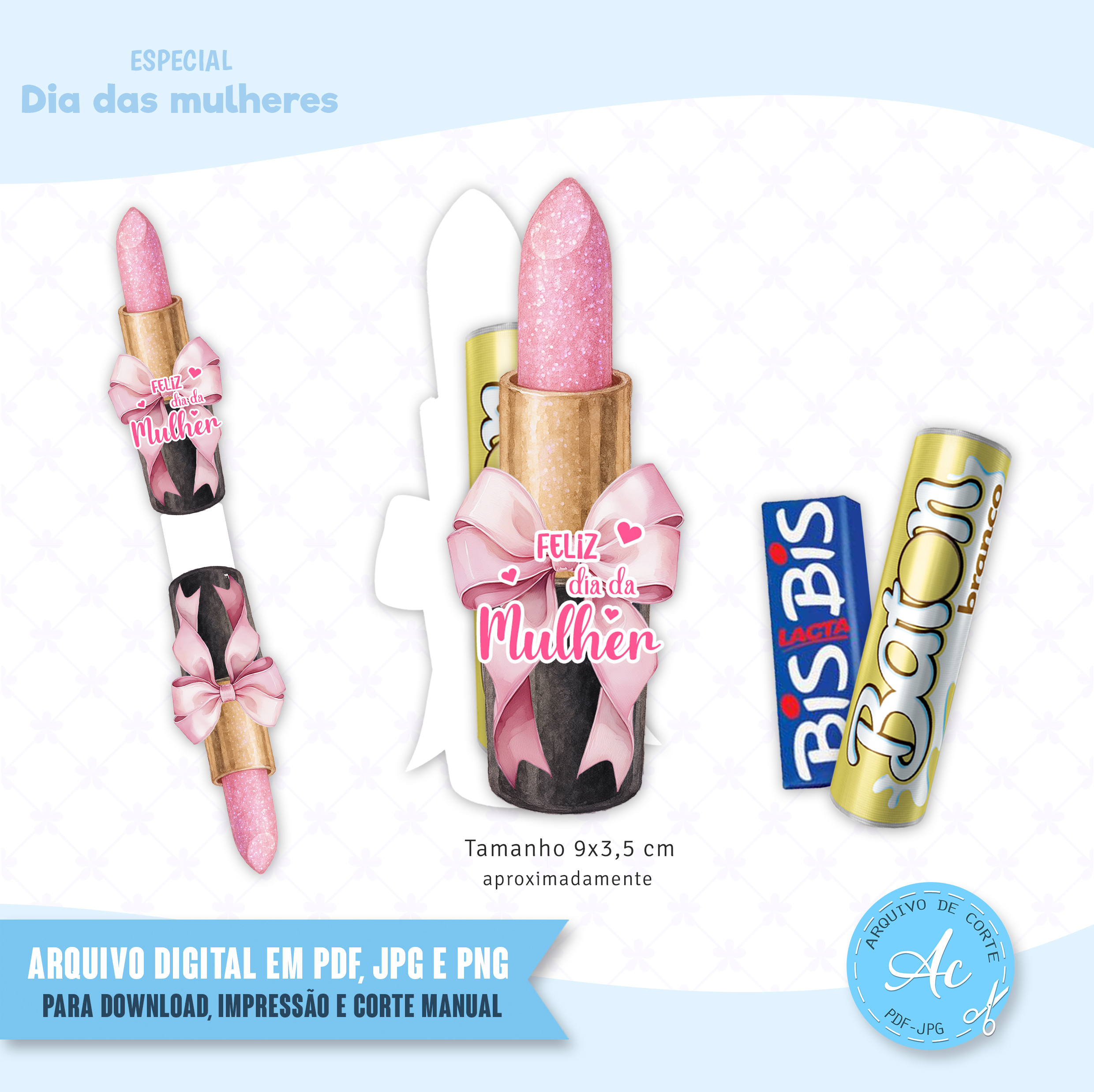 Arquivo Card Batom para Bis Dia das mulheres #1