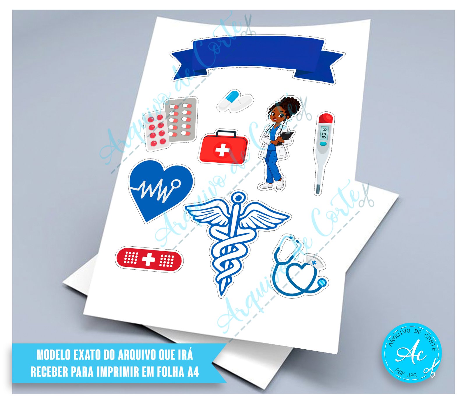 Arquivo topo Medica Enfermeira #2 - Imagem 2